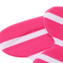 Durable Pair Of T-shape Heel Cushion High Heel Shoes Insole Pads Pink