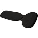 Durable T-shape Heel Cushion High Heel Shoes Insole Pads Black