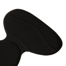 Durable T-shape Heel Cushion High Heel Shoes Insole Pads Black