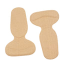 Durable T-shape Heel Cushion High Heel Shoes Insole Pads