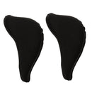 Pair Of Women Men High-Heels Pointed Shoes Insoles Foot Care Protector Pad Black