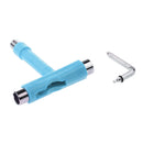 Multifunctional Skate T-tool Skateboard Longboard Blue 11*10cm