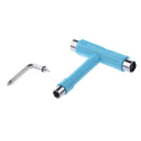 Multifunctional Skate T-tool Skateboard Longboard Blue 11*10cm