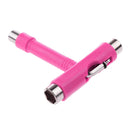 Multifunctional Skate T-tool Skateboard Longboard Rose Red 11*10cm