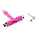 Multifunctional Skate T-tool Skateboard Longboard Rose Red 11*10cm
