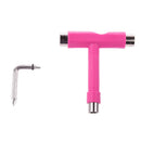 Multifunctional Skate T-tool Skateboard Longboard Rose Red 11*10cm