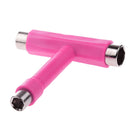 Multifunctional Skate T-tool Skateboard Longboard Rose Red 11*10cm