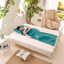 Portable Lightweight Korean Cotton Fabric Sleeping Bag Sheet Camping Hiking Travel Accessories Blue M