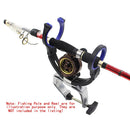 Adjustable Fishing Rod Bracket Boat Fishing Pole Mount Clamp On Stander Holder Max.opening 5cm