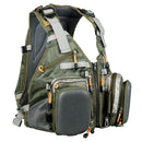 Multi Pockets Fly Fishing Backpack Hiking Vest Outdoor Heavy Duty Pack Bag