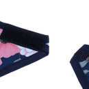 Waterproof Adult Mealtime Bib Cloth Protector Disability Aid Apron Hibiscus