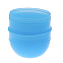 Professional Hair Tint Bowl Hair Dye Hairdressing Gel Holder Hair Coloring Equipment Hair Styling Accessories Sky Blue