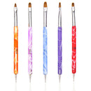 5pcs Nail Art Design Painting Dotting Pen Brushes Manicure Tool Kit Set