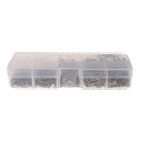 200Pcs Hook Baits Line Link Connector Swivels Coarse Sea Fishing Tackles