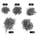 200Pcs Hook Baits Line Link Connector Swivels Coarse Sea Fishing Tackles