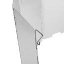 10 Plates Aluminium Alloy Folding Cooker Stove Wind Break Shield Screen WindShield Windscreen for Camping Cooking Picnic BBQ