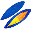 Kayak Storage Cover Sun Block Boat Cover for 2.7-3 Meters Canoe Marine Boat - Royal Blue