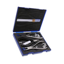 3pcs Cutting Pressing Pliers Set Repair Tools for Rimless Eyeglasses Frames