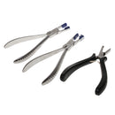 3pcs Cutting Pressing Pliers Set Repair Tools for Rimless Eyeglasses Frames