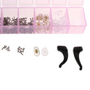 DIY Component Screws Nose Pads Storage Box Case for Eyeglasses Sunglasses