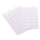 70Pcs 2 in 1 Eyelash Extensions Pads Stickers Paper Patches Tape Measurement