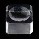 Square Crystal Glass Stone Eye lash Glue Adhesive Holder Eyelash Grafting