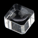 Square Crystal Glass Stone Eye lash Glue Adhesive Holder Eyelash Grafting