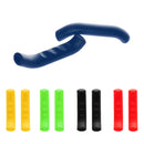 Universal Soft Silicone Nonskid Coloured Brake Lever Grips Protectors Covers Blue