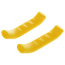 Universal Soft Silicone Nonskid Coloured Brake Lever Grips Protectors Covers Yellow