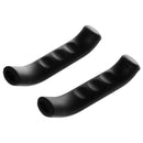 Universal Soft Silicone Nonskid Coloured Brake Lever Grips Protectors Covers Black