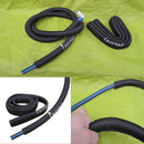 1M Long Dark Green Neoprene Hiking Camping Thermal Bladder Bag Pipe Sleeve Hydration Pack Tube Cover