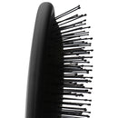 Professional Salon Edge Wet Hair Comb Shower Detangle Brush Hair Massager Black