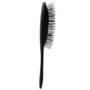 Professional Salon Edge Wet Hair Comb Shower Detangle Brush Hair Massager Black