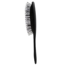 Professional Salon Edge Wet Hair Comb Shower Detangle Brush Hair Massager Black