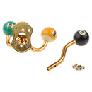 Door Wall Mounted Hanging Coat/Robe Billiards Decor Double Hook Hanger