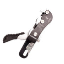 Heavy Duty Safety Stop Descender for 9-12mm Rope Rock Climbing Caving Abseil Rescue Gear Equipment