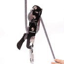 Heavy Duty Safety Stop Descender for 9-12mm Rope Rock Climbing Caving Abseil Rescue Gear Equipment