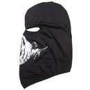 Skeleton Full Face Mask Bicycle CS Hood Scarf Double Holes Pattern 2