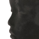 Female Face Foam Mannequin Manikin Head Cap Hat Wig Hair Headphone Jewelry Display Model - Gray