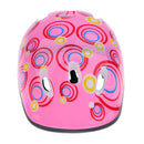 7 Pieces Kids Child Multi-Sport Helmet With Knee Pads Elbow Wrist Protection Set for Skateboard Cycling Skate Scooter - Pink