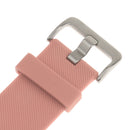 Fashionable Durable Waterproof Replacement Wrist Bracelet Sport Band Strap Compatible For Smart Watch Pink