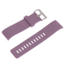 Fashionable Durable Waterproof Replacement Wrist Bracelet Sport Band Strap Compatible For Smart Watch Light Purple