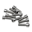 10Pcs Road Bike Cycling Water Bottle Holder Cage Bolts Screws M5*15 Stainless Steel