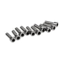 10Pcs Road Bike Cycling Water Bottle Holder Cage Bolts Screws M5*15 Stainless Steel