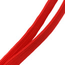 Bike Bungee Fixed Strap Band Elastic Tie Luggage Rope Cord With Hooks Red