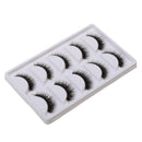 5 Pairs Thick Messy Cross False Eyelashes Makeup Beauty Natural Eye Lashes White Packing