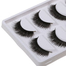 5 Pairs Thick Messy Cross False Eyelashes Makeup Beauty Natural Eye Lashes White Packing