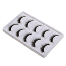 5 Pairs Thick Messy Cross False Eyelashes Makeup Beauty Natural Eye Lashes White Packing
