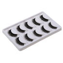 5 Pairs Thick Messy Cross False Eyelashes Makeup Beauty Natural Eye Lashes White Packing