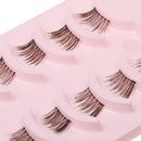 5 Pairs Corner Half Partial False Eyelashes Makeup Beauty Natural Eye Lashes